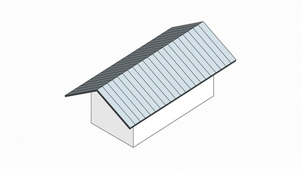 kirizuma, estrutura de telhado de duas águas