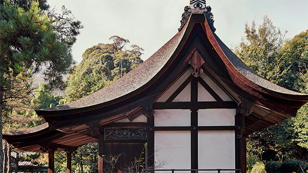Nagarezukuri ou construction avec avancée de toit