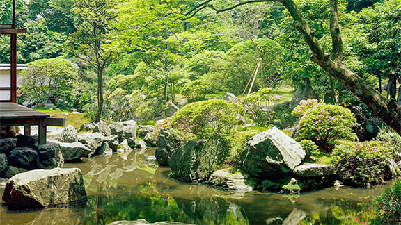 สวนของวัดโคโจอิน